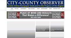 Desktop Screenshot of city-countyobserver.com